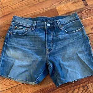 Levi’s cutoff shorts jean denim